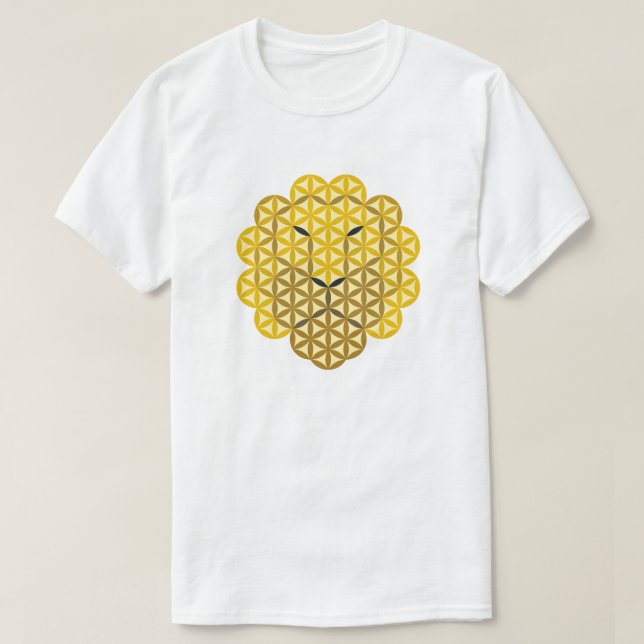 T-shirt Lion sacré - Lion de vie SMLB. (Design devant)