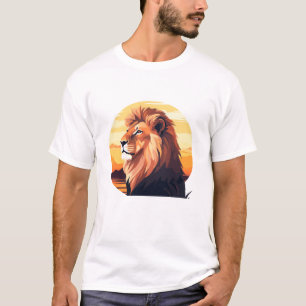 T-shirt Lion Safari animal beauté nature faune écologie