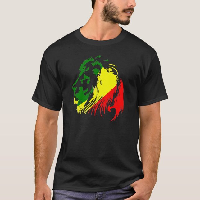 T-shirt LION STYLE Jamaican (Devant)
