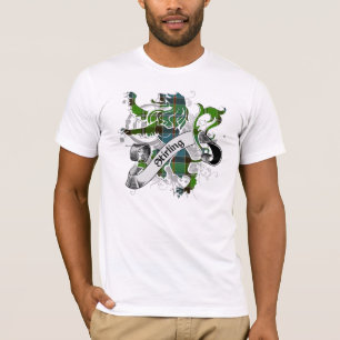 T-shirt Lion Tartan