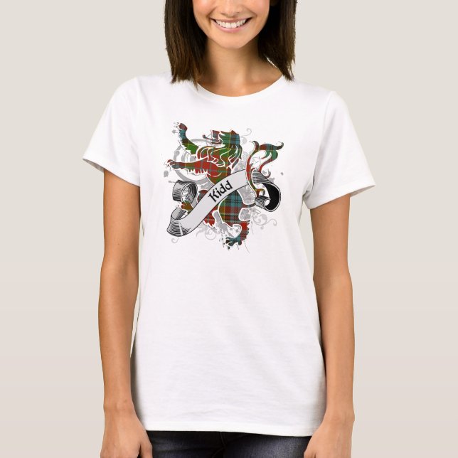 T-shirt Lion Tartan (Devant)