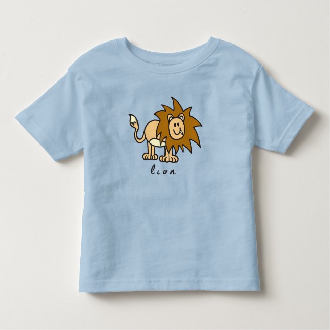 T-shirt Lion Toddler ou dessus (avec (Devant)
