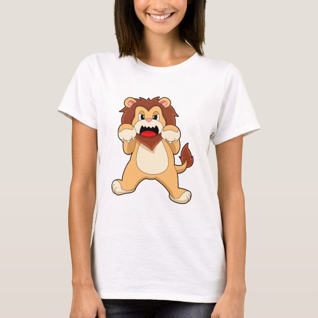 T-shirt Lion torche.PNG (Devant)