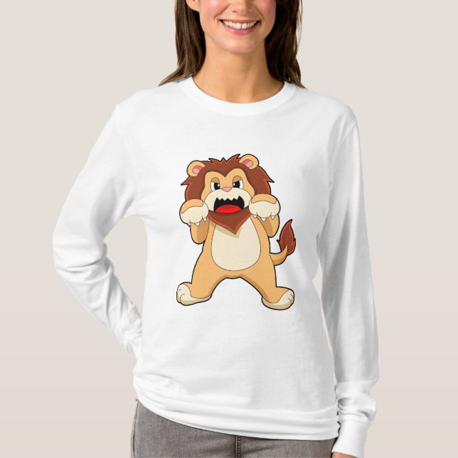 T-shirt Lion torche.PNG (Devant)