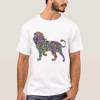 T-shirt Lion Trippy