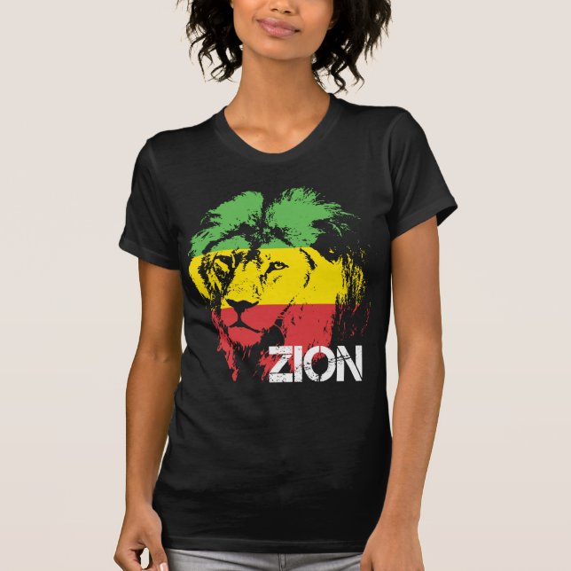 T-shirt Lion Zion (Devant)