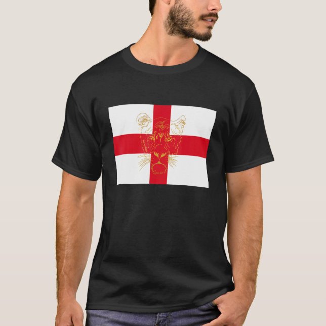 T-shirt Lionesses de football en Angleterre 2022 son retou (Devant)