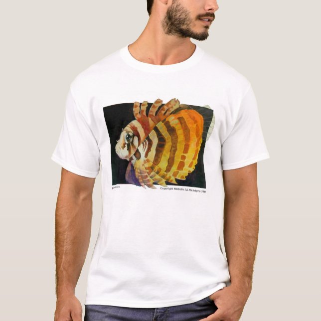 T-shirt Lionfish majestueux (Devant)