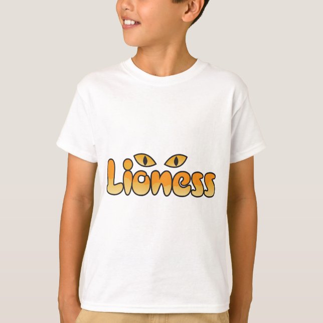 T-shirt lionne (Devant)