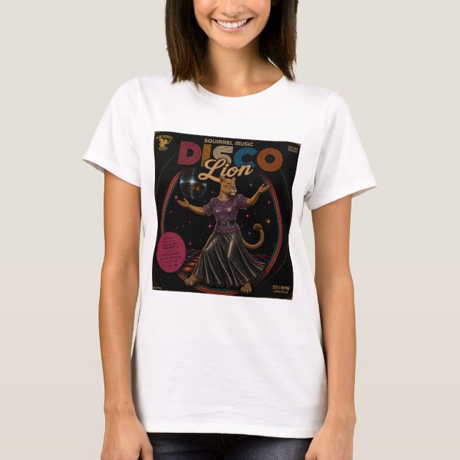 T-shirt Lionne Disco (Devant)