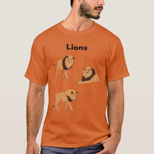 T-shirt Lions (Devant)