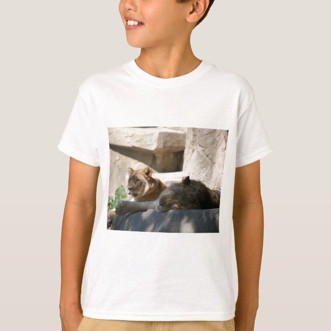 T-shirt Lions africaines (Devant)