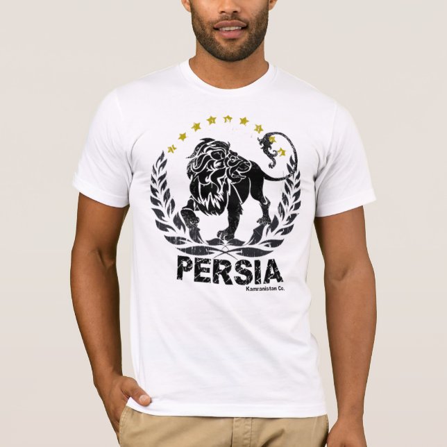 T-shirt Lions de Perse (Devant)