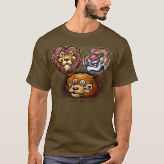 T-shirt Lions et Tigres et Ours Oh My!