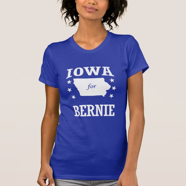 T-SHIRT L'IOWA POUR DES PONCEUSES DE BERNIE (Devant)