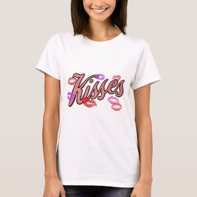 T-SHIRT LIP KISSES (Devant)