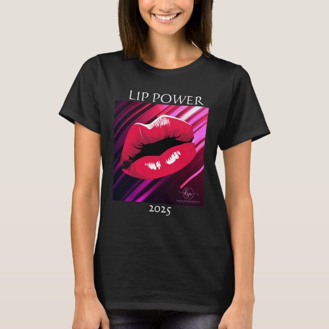 T-SHIRT LIP POWER 2025 DYNAMIC (Devant)