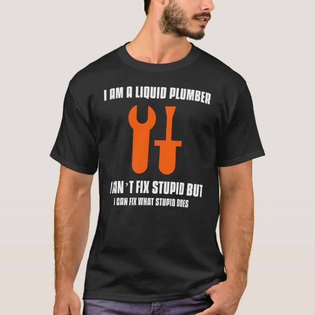 T-SHIRT LIQUID PLUMBER (Devant)