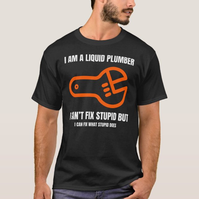 T-SHIRT LIQUID PLUMBER (Devant)