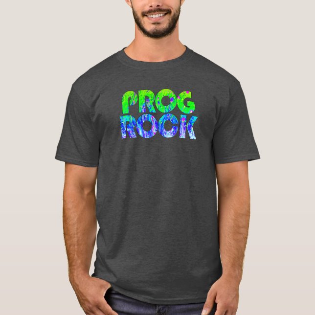 T-shirt Liquide de roche de Prog (Devant)