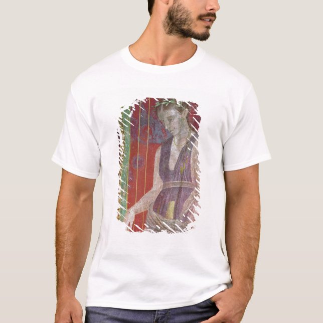 T-shirt Liquide de versement de préposé d'une cruche (Devant)