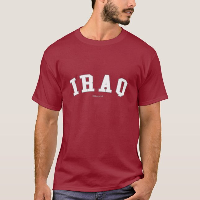 T-shirt L'Irak (Devant)