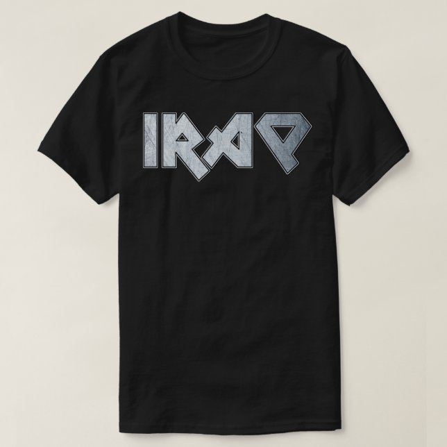T-shirt L'Irak des métaux lourds (Design devant)