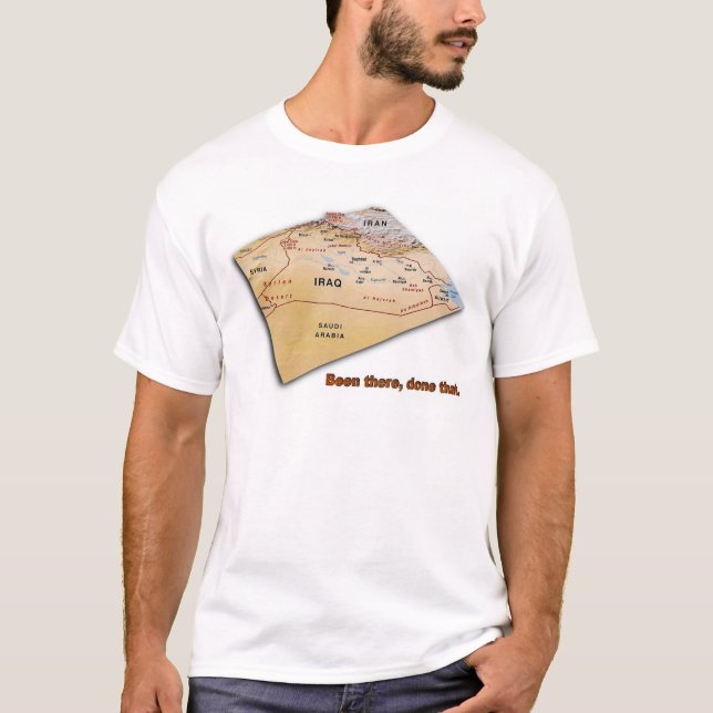 T-shirt L'Irak - été là, fait cela (Devant)