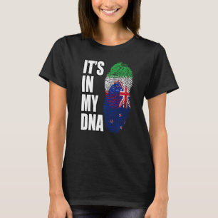 T-shirt L'Iran Et La Nouvelle-Zélande Mélangent Le Patrimo