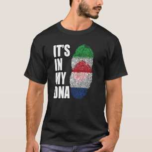 T-shirt L'Iran Et Les Pays-Bas Mélangent Le Patrimoine De