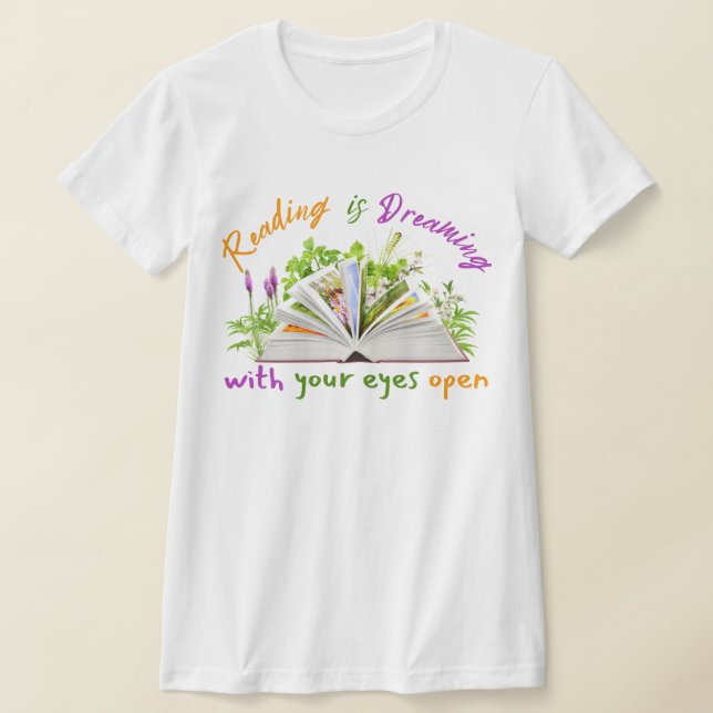 T-shirt Lire Citation Slim Fit Tee - Dream With Eyes Open (Poser)
