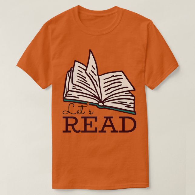 T-shirt Lire des livres (Design devant)