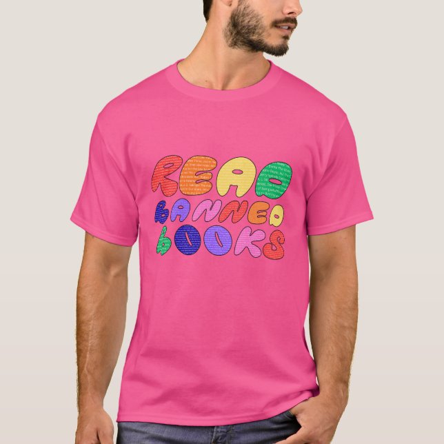 T-shirt Lire des livres interdits (Devant)