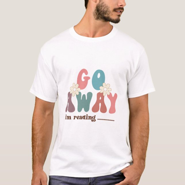 T-shirt Lire est ma thérapie (Devant)
