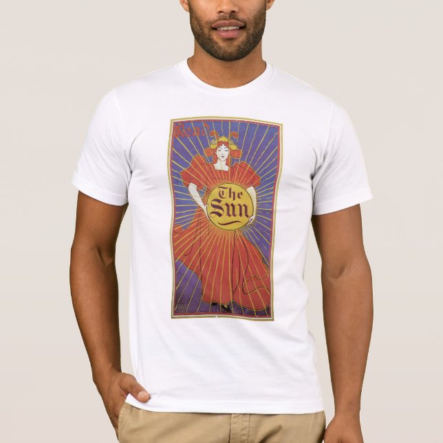 T-shirt Lire le soleil (Devant)