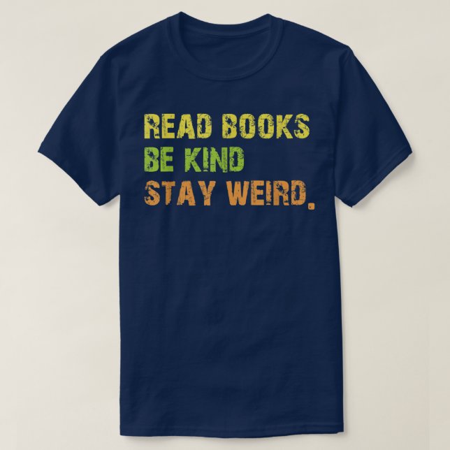 T-shirt Lire les livres (Design devant)