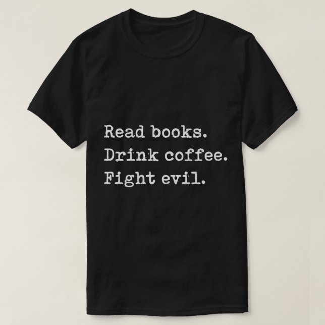 T-shirt Lire les livres (Design devant)