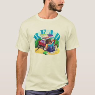 T-shirt LIRE Livre Wagon Art