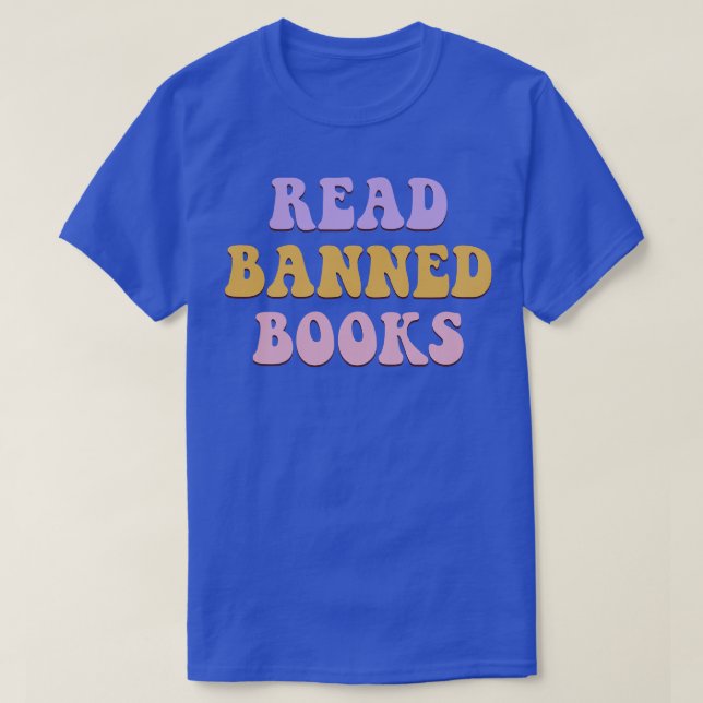 T-shirt Lire Livres interdits 2 (Design devant)