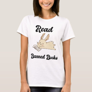 T-shirt Lire Livres Interdits Adorable Rabbit
