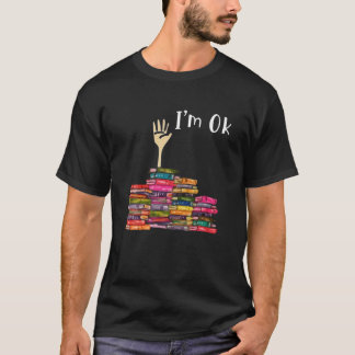 T-shirt Lire Lovers Livre Je suis OK National Book Lovers
