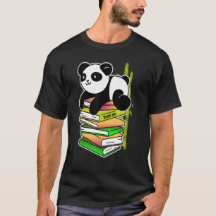 T-shirt lire moi panda enseignement lecture apprentissage