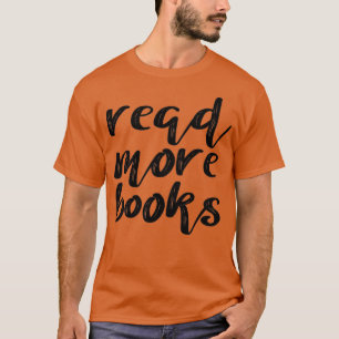 T-shirt Lire plus de livres 1
