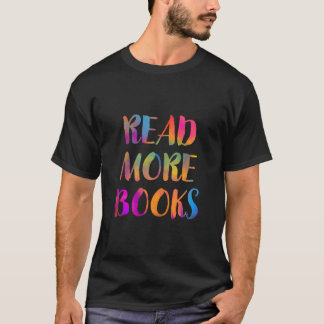 T-shirt Lire plus Livres Anglais Enseignant Appréciation S