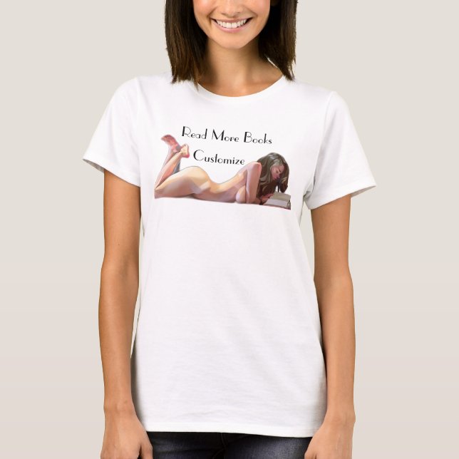 T-shirt Lire plus Livres Thunder_Cove  (Devant)