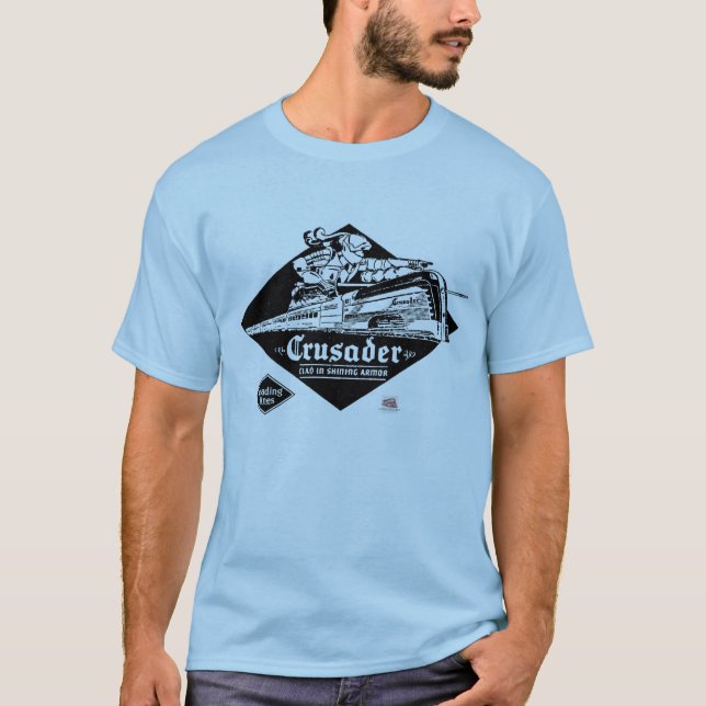 T-shirt Lire Railroad Crusader Streamliner    (Devant)