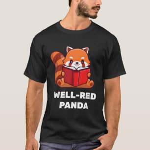 T-shirt Lire Red Panda Livre Nerd