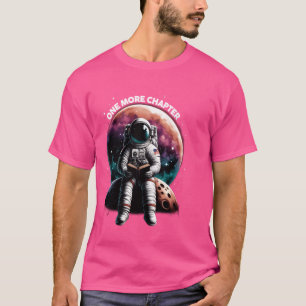 T-shirt Lire un livre de chapitre de plus Lover astronaute