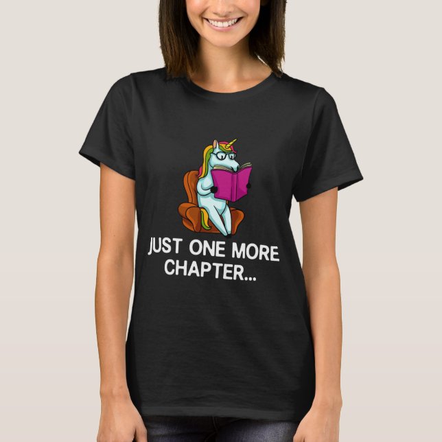 T-shirt Lire Unicorn livre de lecteur de bibliothèque de c (Devant)