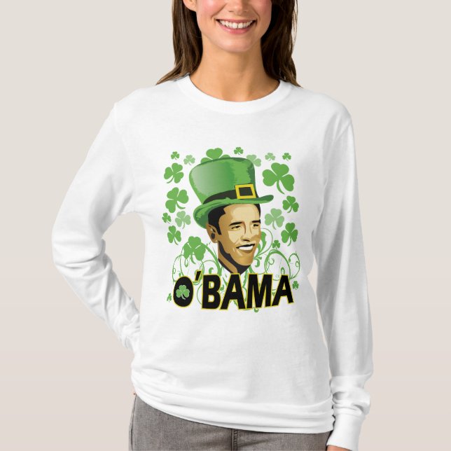 T-shirt L'Irlandais O'Bama 2009 de St Patrick (Devant)